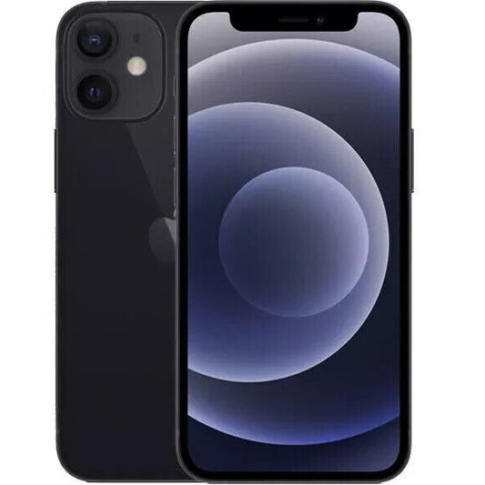 Apple iPhone 12, 64GB, Black - Fully Unlocked (Renewed)