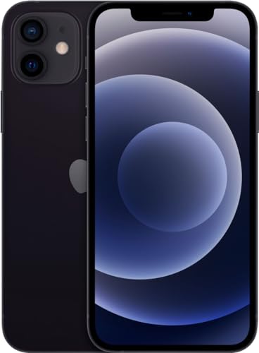 Apple iPhone 12, 64GB, Black - Boost Mobile (Renewed)