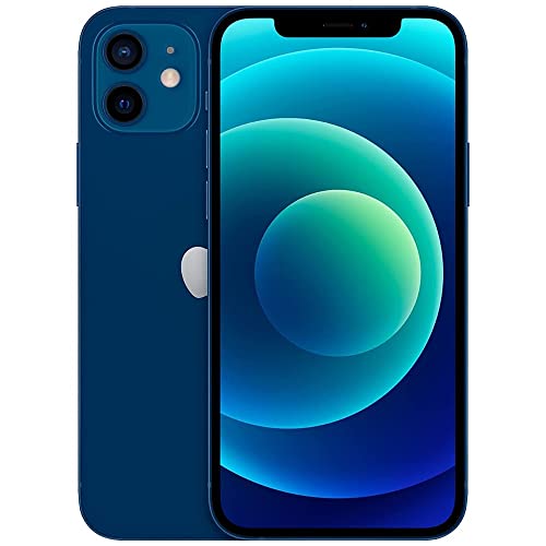 Apple iPhone 12, 64GB, Blue - Unlocked (Renewed)