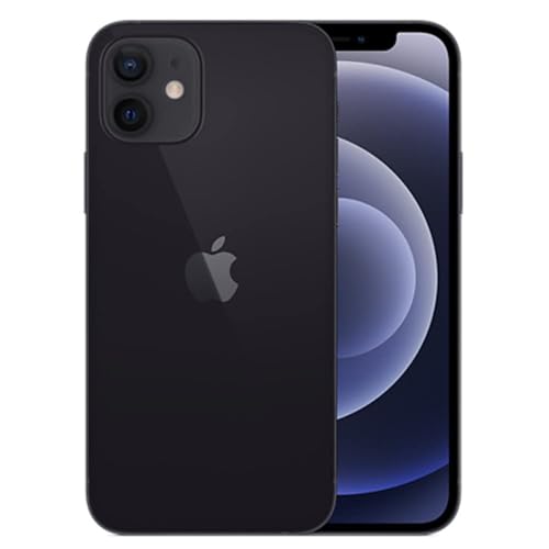 Apple iPhone 12 Mini, 64GB, Black - Unlocked (Renewed)