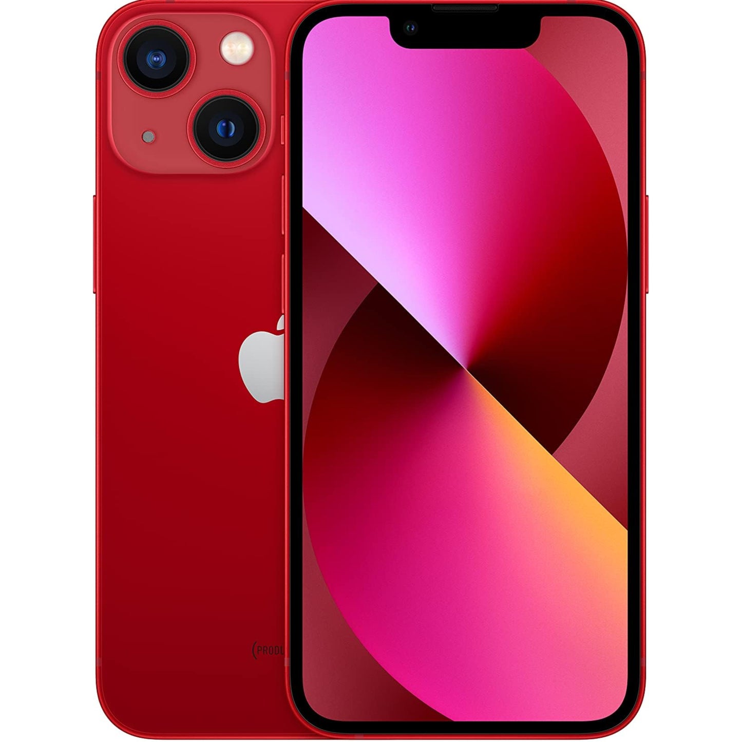 Apple iPhone 13 Mini, 128GB, Red - Unlocked (Renewed)