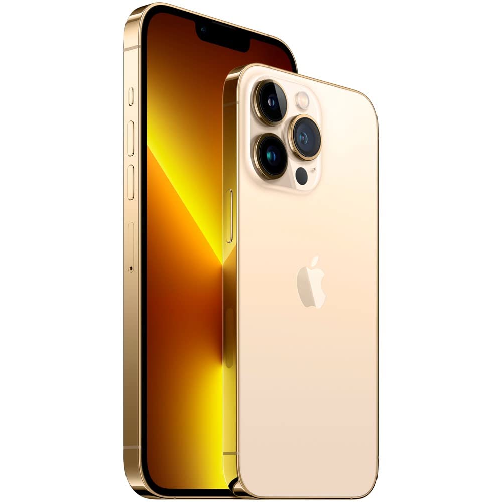 Apple iPhone 13 Pro, 128GB, Gold - T-Mobile (Renewed)
