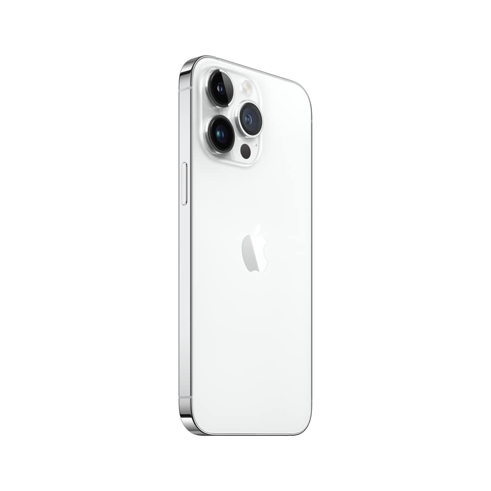 Apple iPhone 14 Pro Max, 128GB, Silver for T-Mobile (Renewed)