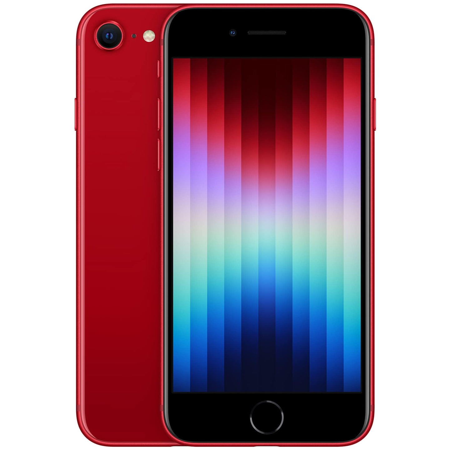 Apple iPhone SE 3rd Gen, 64GB, RED - Unlocked (Renewed)