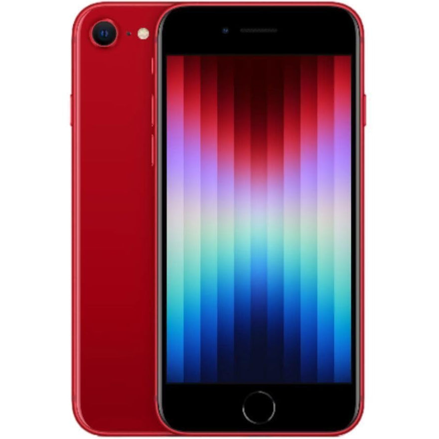 Apple iPhone SE 3rd Gen, 64GB, Red - Unlocked (Premium Renewed)