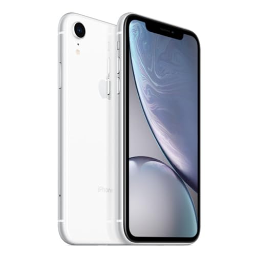 Apple iPhone XR, US Version, 64GB, White - T-Mobile (Renewed)