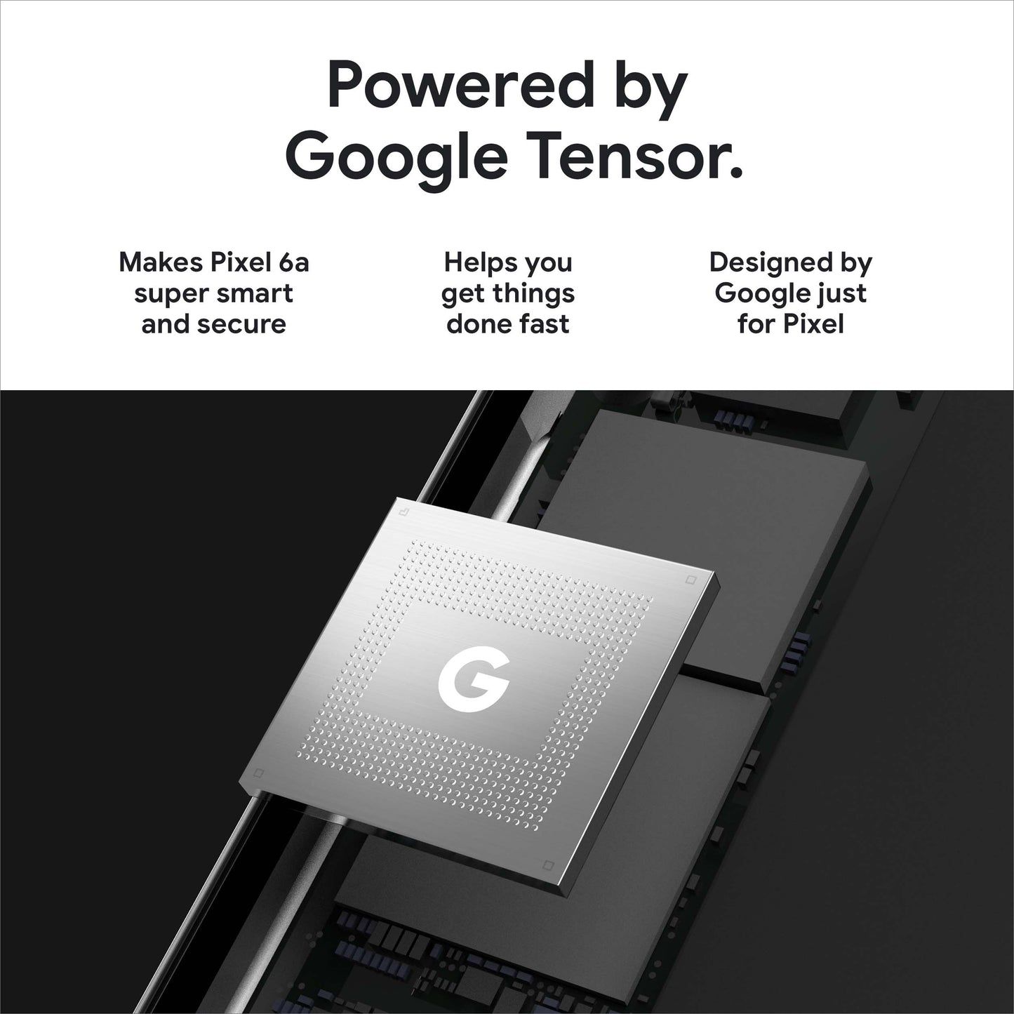 Google Pixel 6A 5G 128GB 6GB RAM Factory Unlocked (GSM Only, No CDMA - not Compatible with Verizon) Global Version - Chalk (Renewed)
