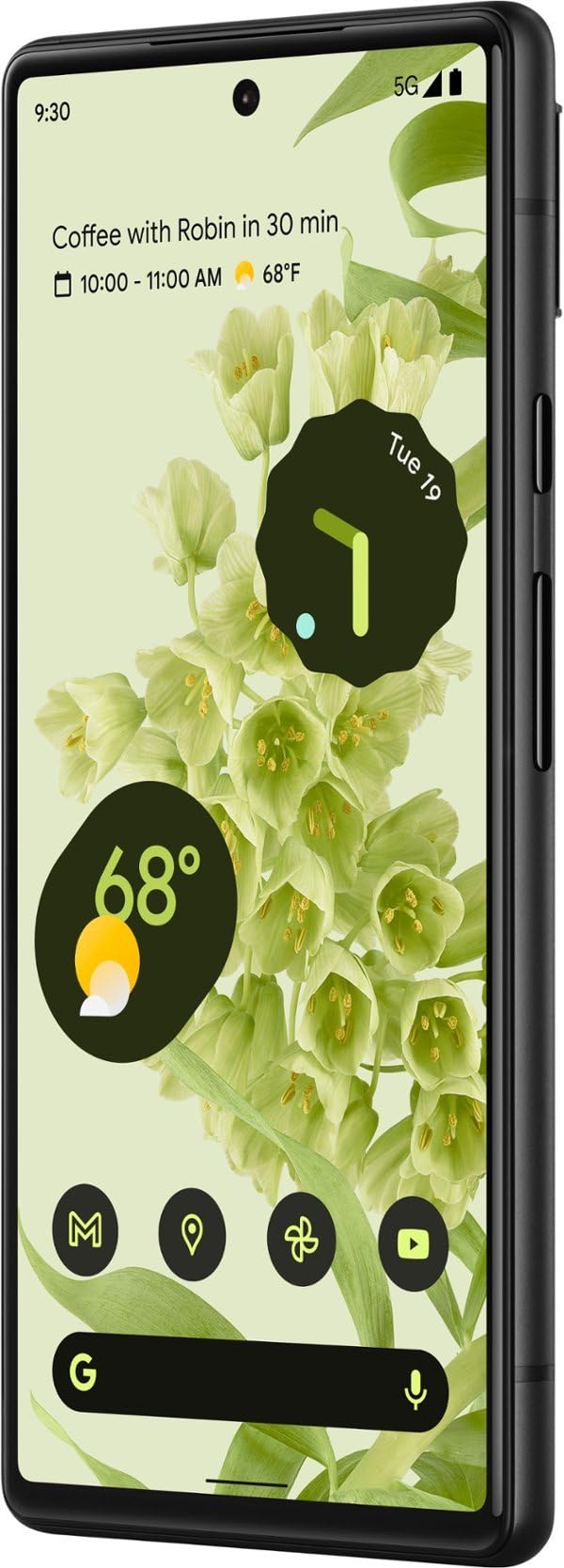 Google Pixel 6 5G, US Version, 256GB, Sorta Seafoam- Unlocked (Renewed)