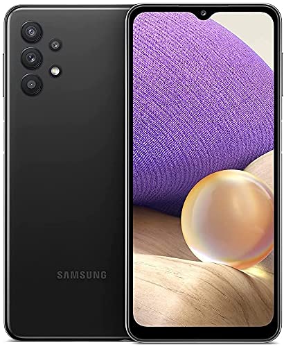 SAM SUNG Galaxy A32 5G Supported | Boost Carrier Locked | (Boost Mobile Phones) Packaging | 4GB, 64GB Black (New) | Android Smartphone | Best Affordable Smart Phone |, 6 x 4 x 2 (Renewed)