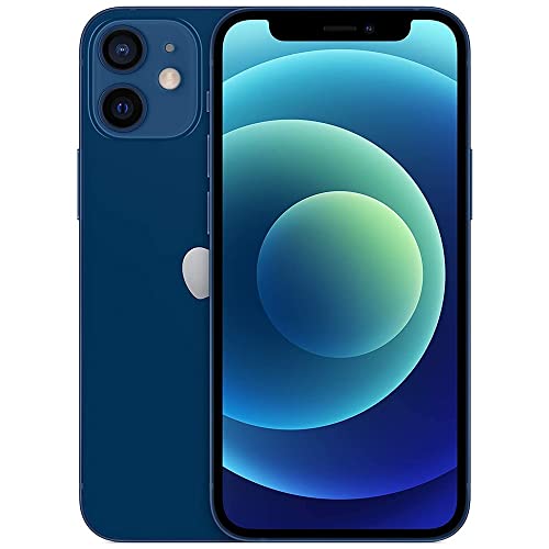 Apple iPhone 12 Mini, 256GB, Blue - Unlocked (Renewed)