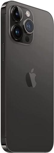 Apple iPhone 14 Pro Max, 256GB, Space Black - Unlocked (Renewed)