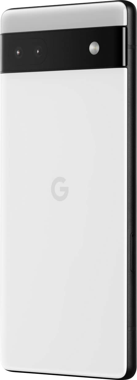 Google Pixel 6A 5G 128GB 6GB RAM Factory Unlocked (GSM Only, No CDMA - not Compatible with Verizon) Global Version - Chalk (Renewed)