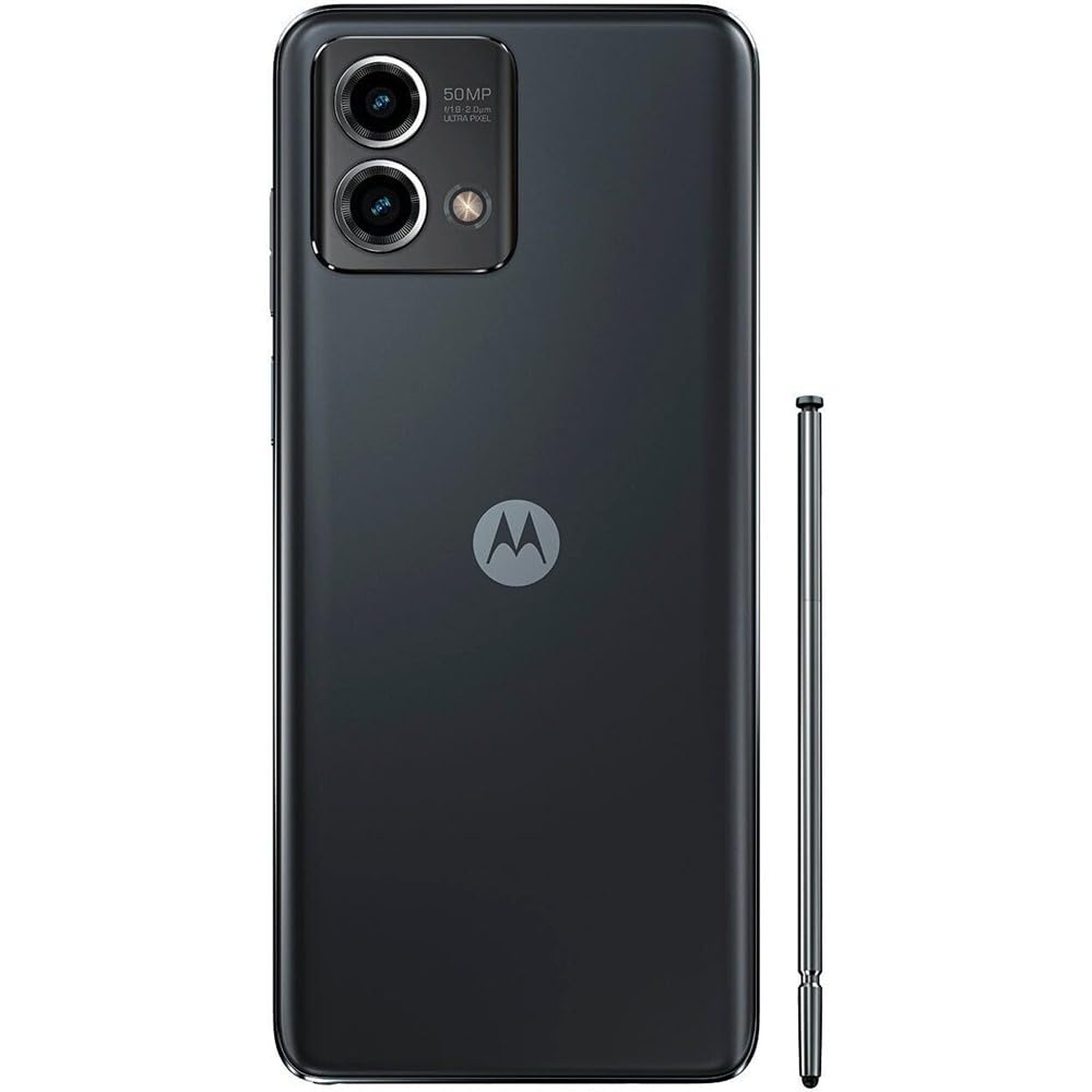 Moto G Stylus 5G 2023 (128GB, 4GB) 6.6", 50MP Dual Camera, Android 13 (Only for AT&T, Cricket, Net 10-4G LTE) XT2315-4 (Black) (Renewed)