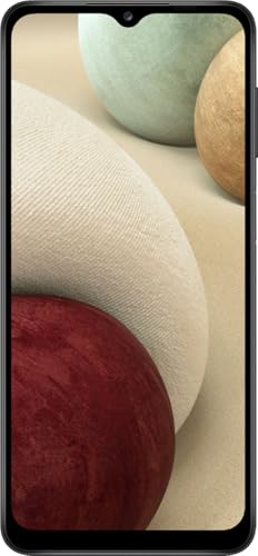 Samsung Galaxy A12 (32GB, 3GB) 6.5" HD+, Quad Camera, 5000mAh Battery, Global 4G Volte (AT&T Unlocked for T-Mobile, Verizon, Metro) A125U (Black) (Renewed)