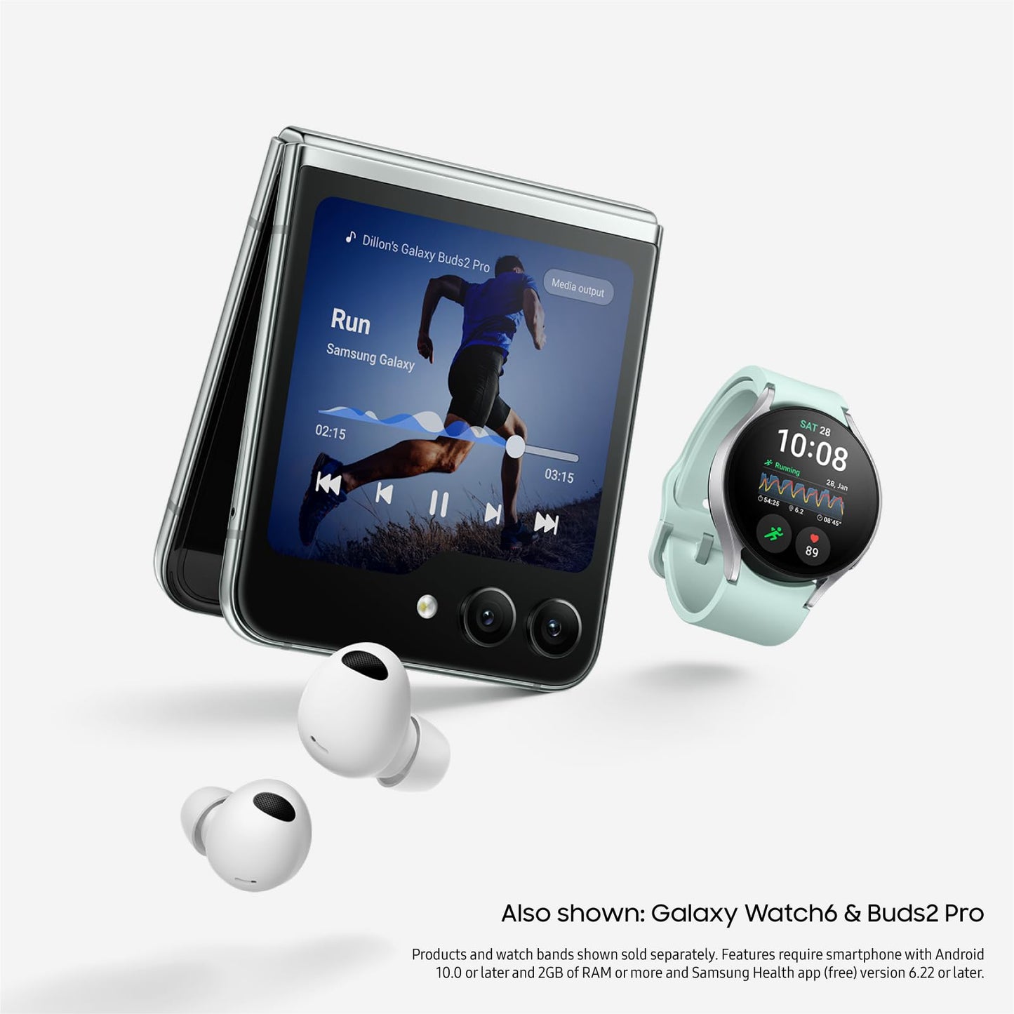 SAMSUNG Galaxy Z Flip 5 5G, US Version, 512GB, Graphite - Unlocked (Renewed)