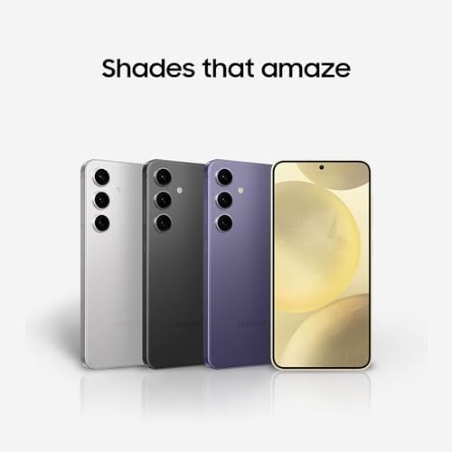 SAMSUNG Galaxy S24 5G 128GB Factory Unlocked - Amber Yellow (Renewed)