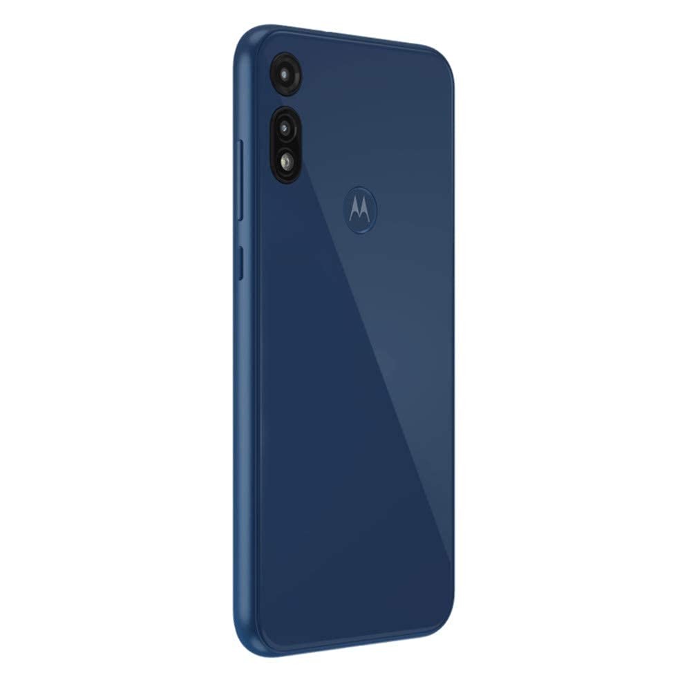Motorola Moto E (2020) 32GB (Locked to T-Mobile only) Cellphone - Midnight Blue (Renewed)