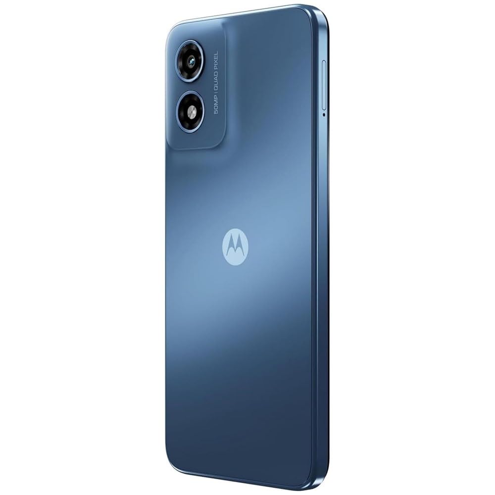 Moto G Play | 2024 | Unlocked | Made for US 4/64GB | 50MP Camera | Sapphire Blue (Renewed)