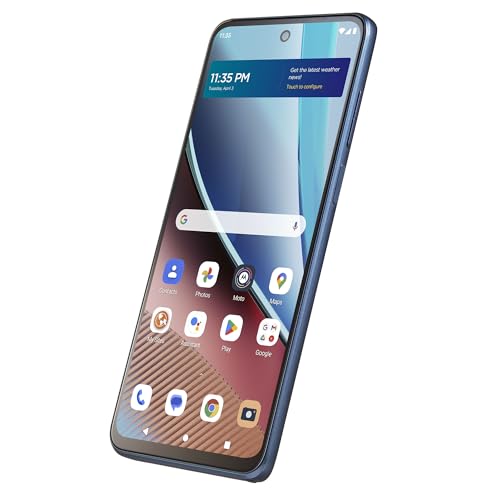 TracFone | Motorola Moto g Stylus (2023) | Locked | 64GB | 5000mAh Battery | 50MP Quad Pixel Camera | 6.5-in. 90Hz Display | Blue