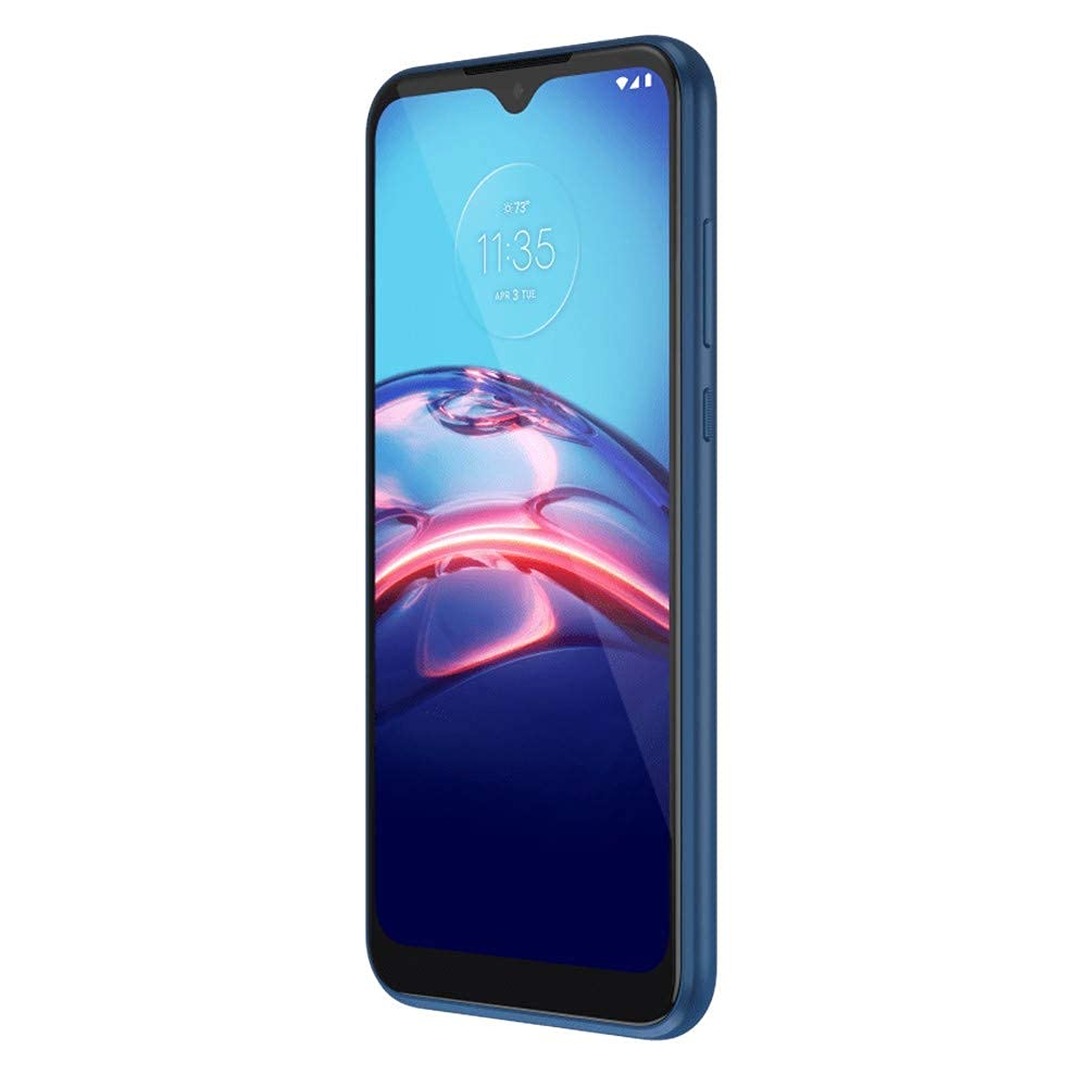 Motorola Moto E (2020) 32GB (Locked to T-Mobile only) Cellphone - Midnight Blue (Renewed)