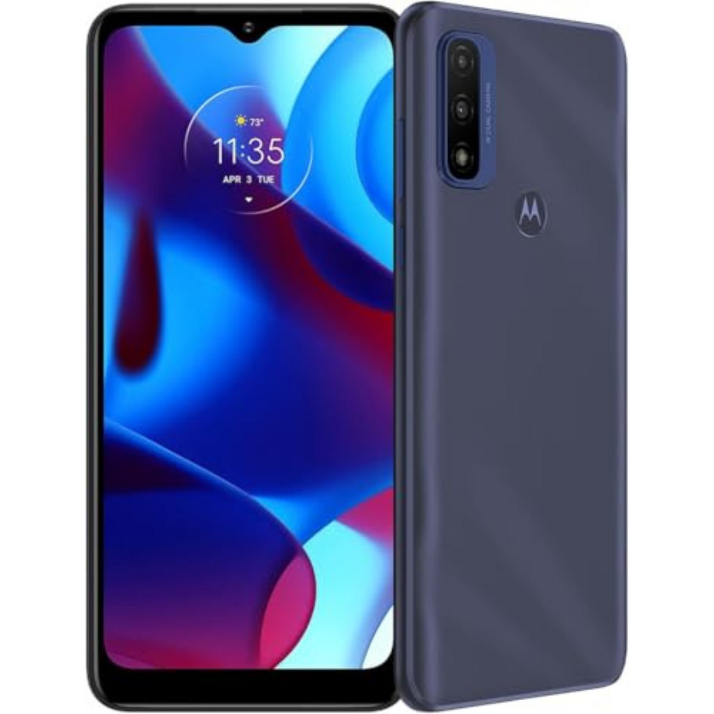 Moto G Pure | 2021 | 2-Day battery | Unlocked | Made for US by Motorola | 3/32GB | 13MP Camera | Deep Indigo (Renewed)