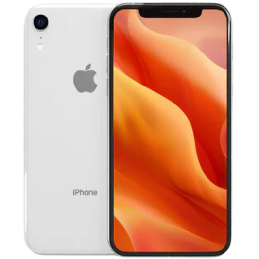 Apple iPhone XR, US Version, 64GB, White - T-Mobile (Renewed)
