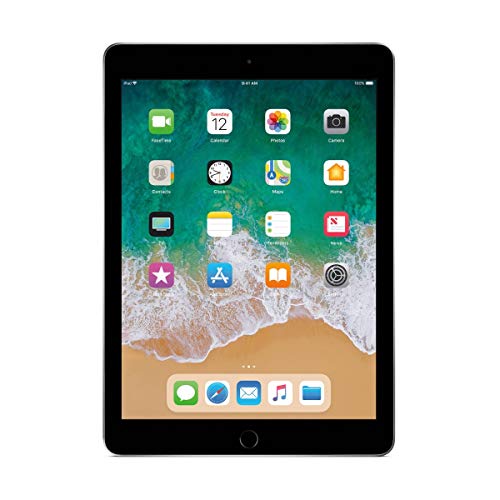 Apple iPad 9.7in 6th Generation WiFi + Cellular (32GB, Space Gray) (Renewed)