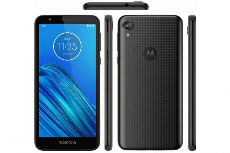 total wireless Motorola Moto E6 4G LTE Prepaid Smartphone (Locked) - Black - 16GB - Sim Card Included - CDMA