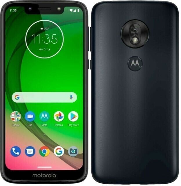 Motorola Moto G7 Play XT1952 32GB+2GB RAM 5.7" Max Vision LTE Factory Unlocked (International Model, No Warranty) Deep Indigo (Renewed)