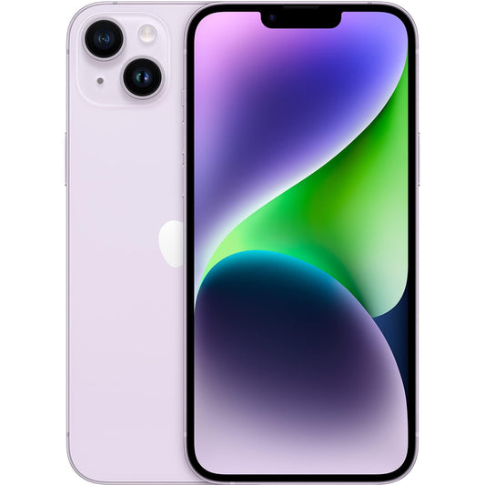 Apple iPhone 14 Plus, 128GB, Purple for AT&T (Renewed)