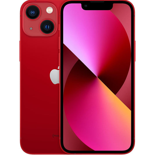 Apple iPhone 13 Mini, 128GB, Red - Unlocked (Renewed)
