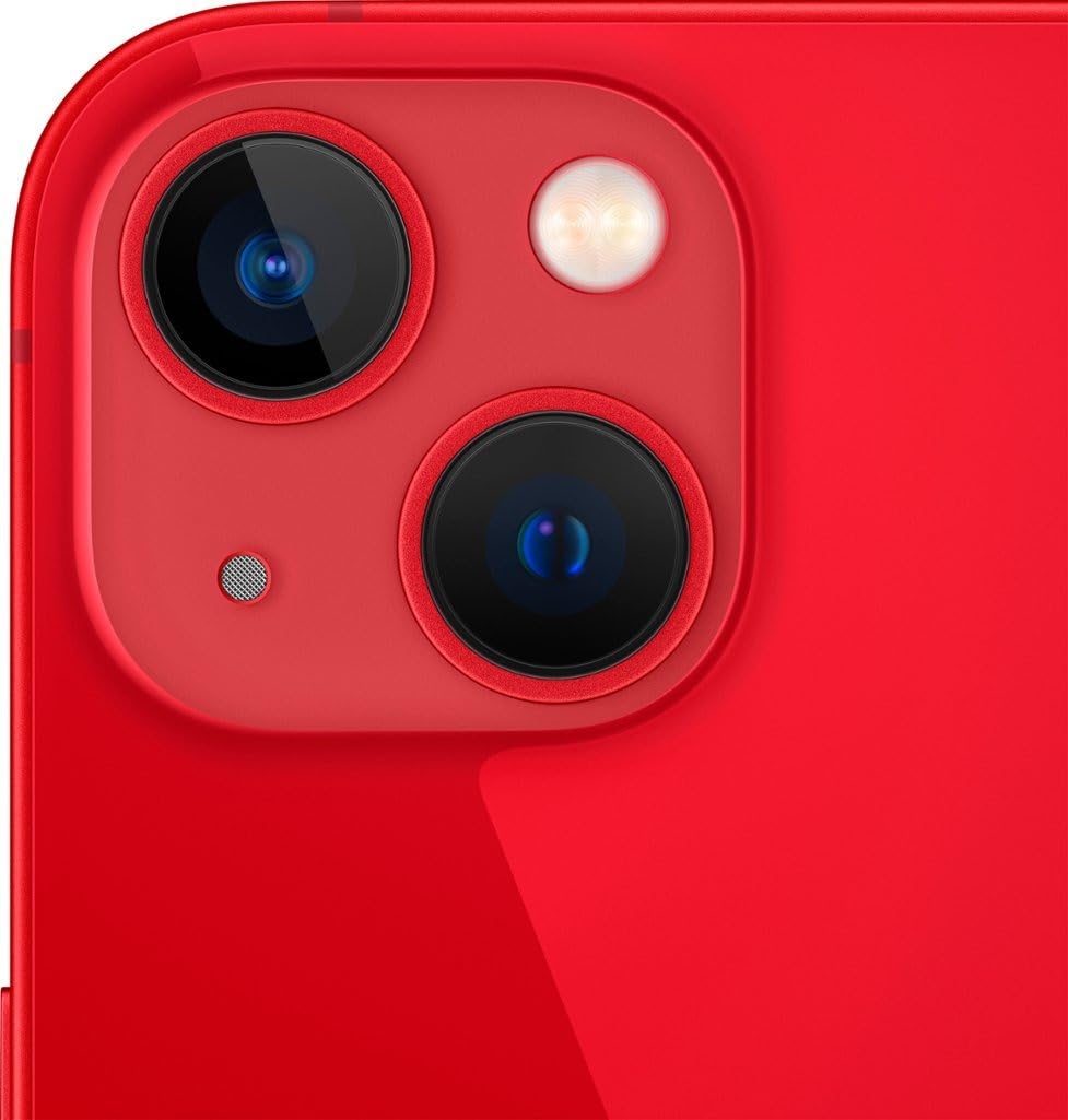 Apple iPhone 13 Mini, 256GB, Red - Unlocked (Renewed)