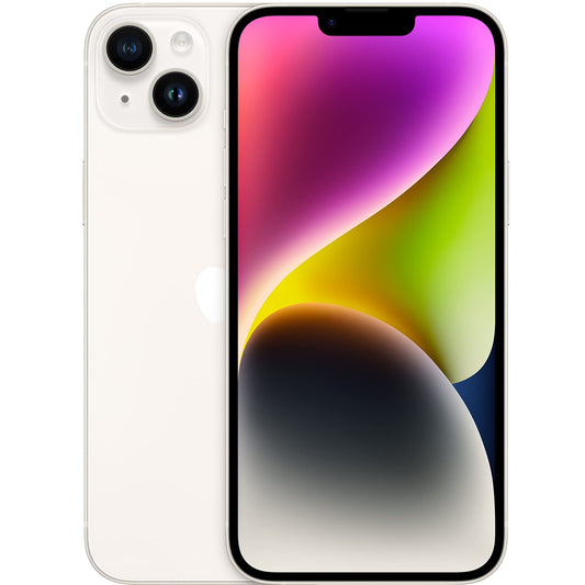 Apple iPhone 14 Plus, 128GB, Starlight for AT&T (Renewed)