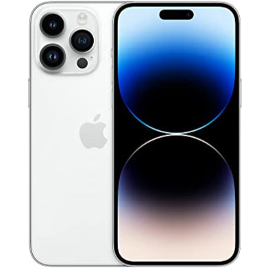 Apple iPhone 14 Pro Max, 256GB, Silver - Unlocked (Renewed)