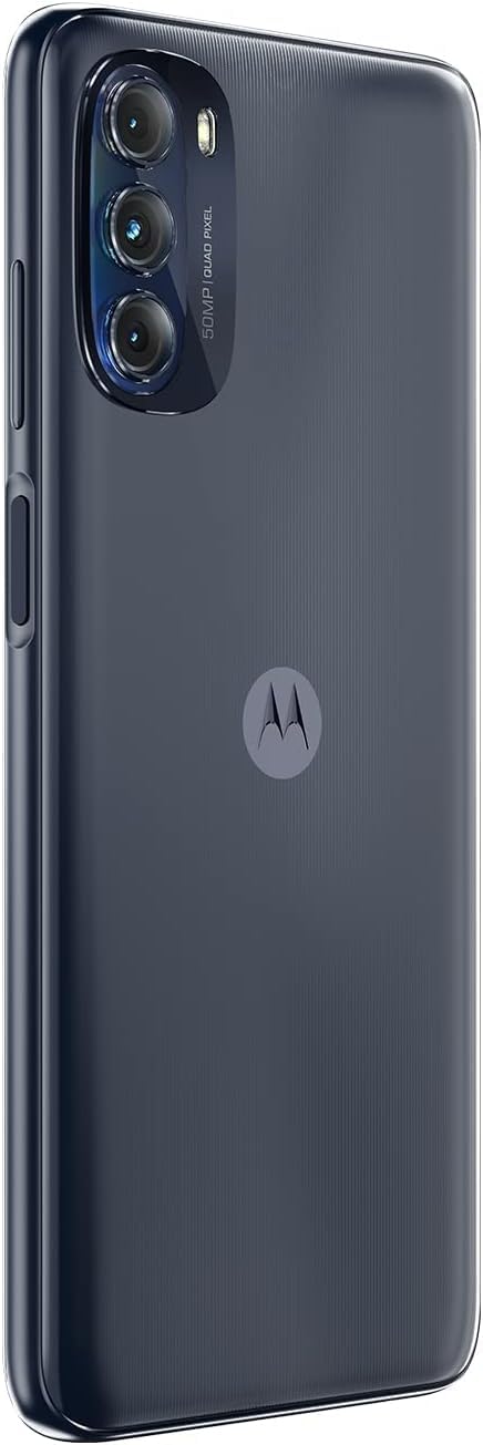 Motorola Moto G 5G 2022 (64GB, 4GB) 6.5" 90Hz HD LCD, 50MP Dual Camera, Android 13 (US Cellular Unlocked for T-Mobile, AT&T, Verizon, Global) XT2213-3 (Moonlight Gray)