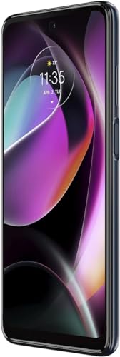 Motorola Moto G 5G 2022 (64GB, 4GB) 6.5" 90Hz HD LCD, 50MP Dual Camera, Android 13 (US Cellular Unlocked for T-Mobile, AT&T, Verizon, Global) XT2213-3 (Moonlight Gray)