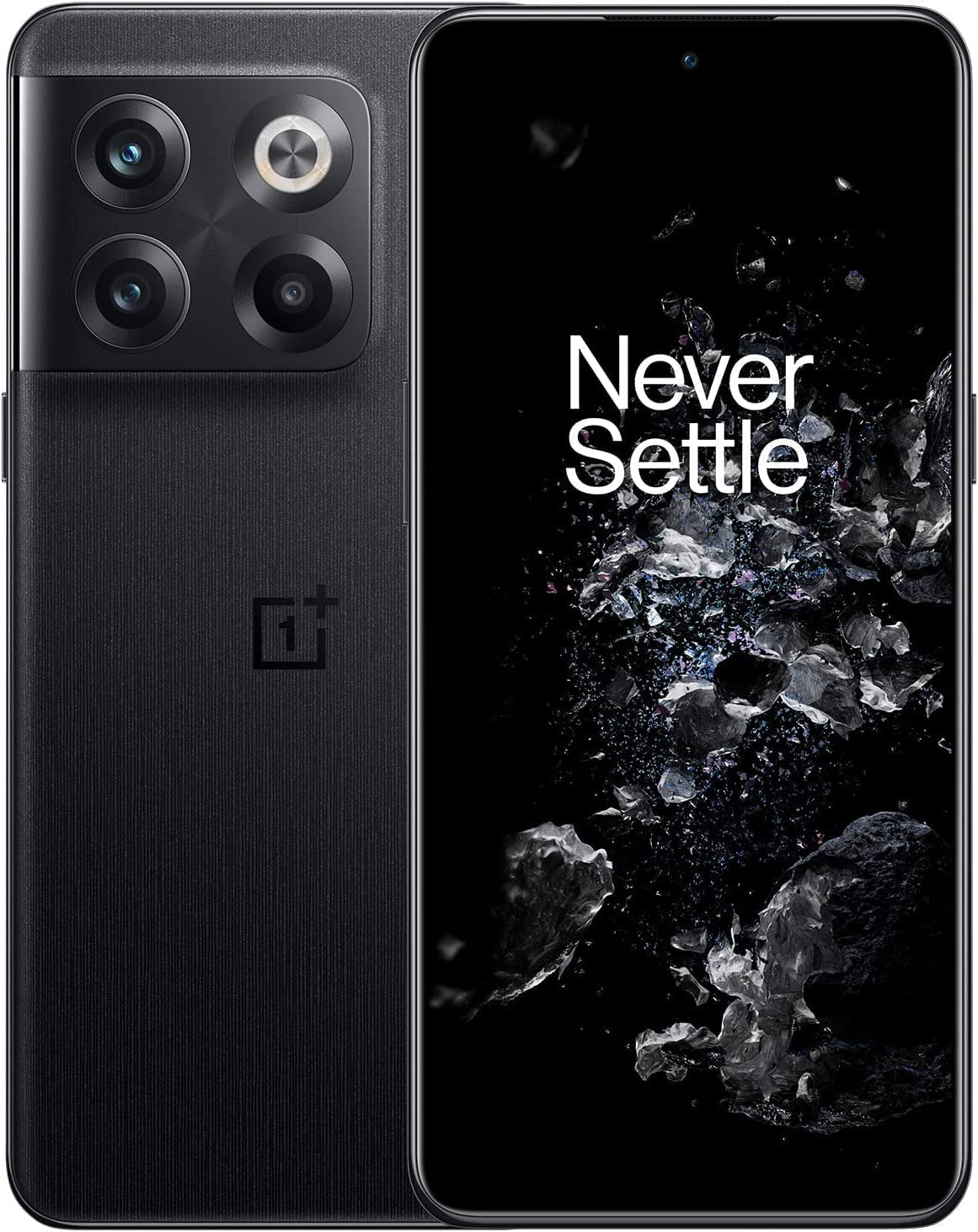 OnePlus 10T | Moonstone Black | 5G T-Mobile Unlocked Android Smartphone U.S Version | 8GB RAM+128GB Storage | 120Hz Fluid AMOLED Display | Triple Camera 50+8+2MP, 16MP | 125w SuperVOOC Charging