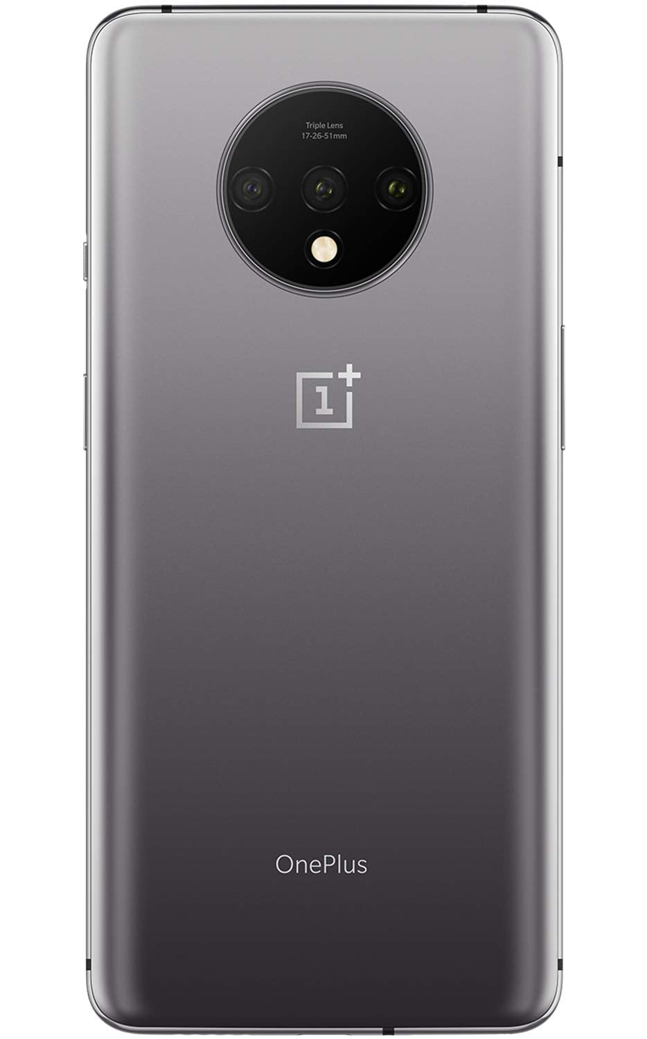 OnePlus 7T HD1907, 8GB RAM + 128GB, T-Mobile GSM Unlocked, Single Sim, US Model - Frosted Silver (Renewed)