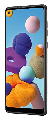 Samsung Galaxy A21 GSM Unlocked Android Cell Phone, US Version Smartphone, 32GB Storage, Long-Lasting Battery, 6.5? Infinity Display, Quad Camera, Black (Renewed)