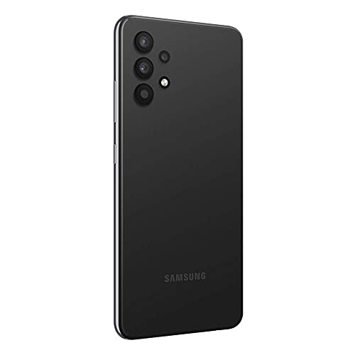 Samsung Galaxy A32 5G (64GB, 4GB) 6.5" 90Hz Display, 48MP Quad Camera, All Day Battery, GSM (Only for T-Mobile, Sprint, Ultra) 4G LTE A326U (Awesome Black) (Renewed)