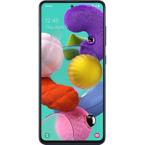 Samsung Galaxy A51 LTE Verizon | 6.5" AMOLED Screen | 128GB of Storage | Long Lasting Battery | Single SIM | 2020 Model | US Version & Warranty| Black - (SM-A515UZKNVZW)