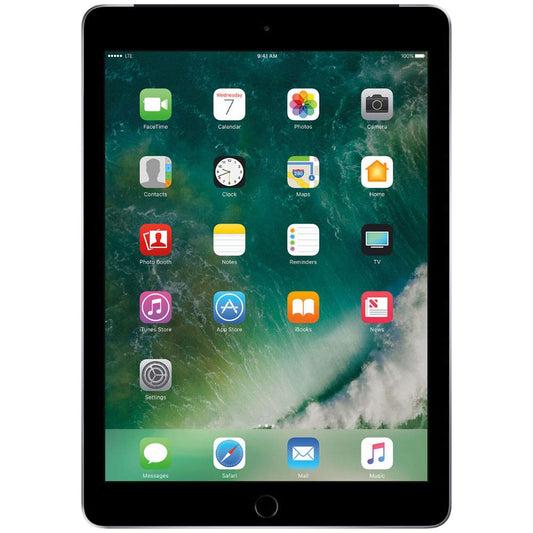 2017 Apple iPad (9.7-inch, WiFi + Cellular, 32GB) - Space Gray (Renewed)