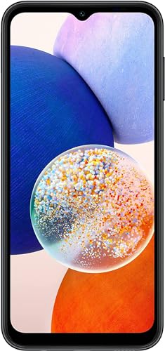 Samsung Galaxy A14 5G A Series, Factory Unlocked, 64GB, US Version, Black (Renewed)