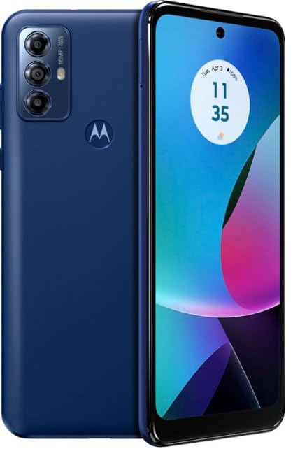 Motorola XT2271-5 Moto G Play 2023 6.5'' 3GB RAM 32GB Storage 4G LTE Android Phone, Blue (T-Mobile Locked) (Renewed)