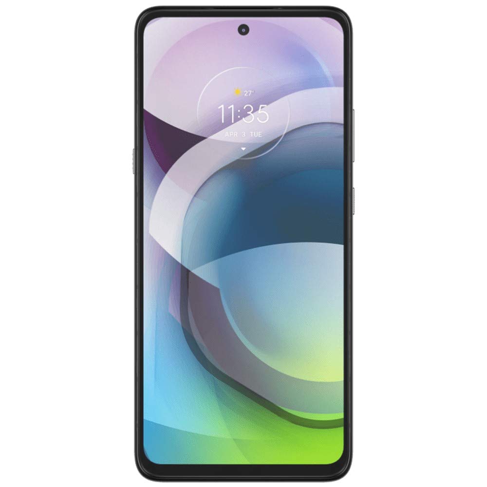 Motorola One 5G UW Ace (64GB, 4GB) 6.7"", Snapdragon 750G, 5000mAh Battery (US 5G Model Fully Unlocked for Verizon, T-Mobile, AT&T, Global 4G LTE) XT2113VS (w/Fast Car Charger, Volcanic Grey), Gray