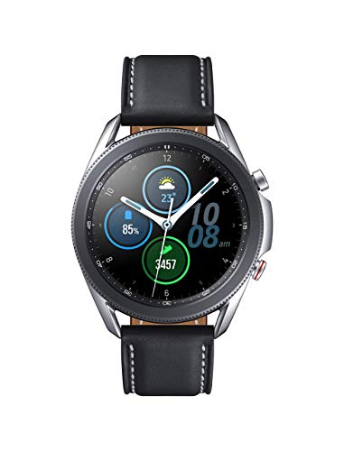 Samsung Galaxy Watch3 Watch 3 (GPS, Bluetooth, LTE) Smart Watch with Advanced Health Monitoring, Fitness Tracking, and Long Lasting Battery (Silver, 41MM) (Renewed)