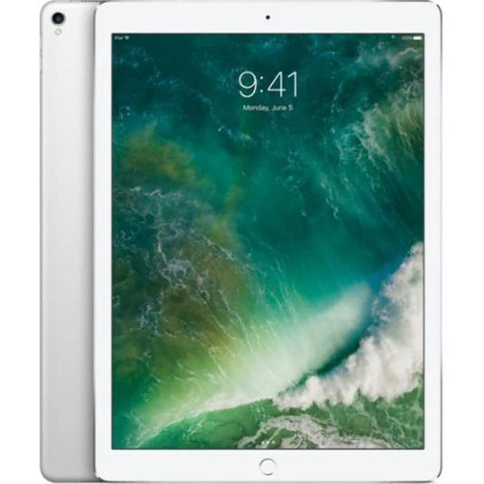 Apple iPad Pro 2nd 12.9in with (Wi-Fi + Cellular) 2017 Model, 64GB, Silver (Renewed)