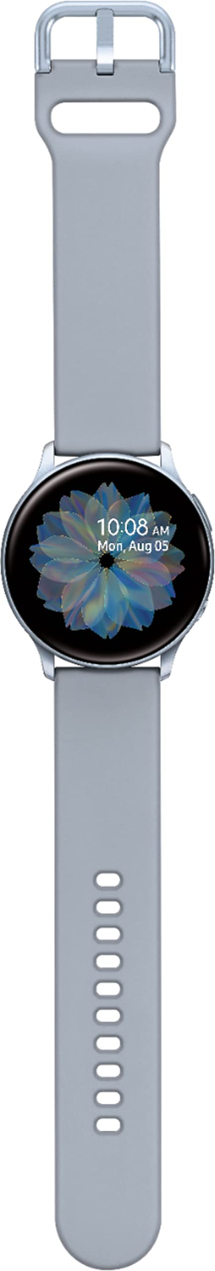 Samsung Galaxy Watch Active 2 (40mm, GPS, Bluetooth) Smart Watch with Advanced Health Monitoring, Fitness Tracking, and Long Lasting Battery, Silver, SM-R830NZSCXAR (Renewed)