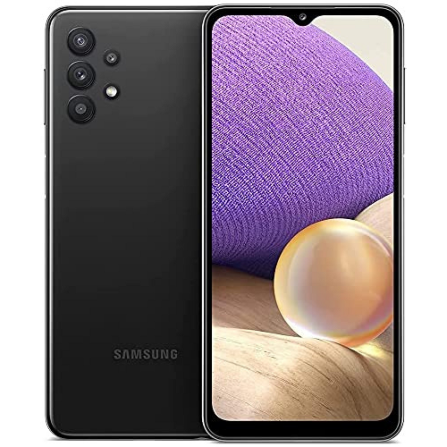 SAM SUNG Galaxy A32 5G Supported | Boost Carrier Locked | (Boost Mobile Phones) Packaging | 4GB, 64GB Black (New) | Android Smartphone | Best Affordable Smart Phone |, 6 x 4 x 2 (Renewed)