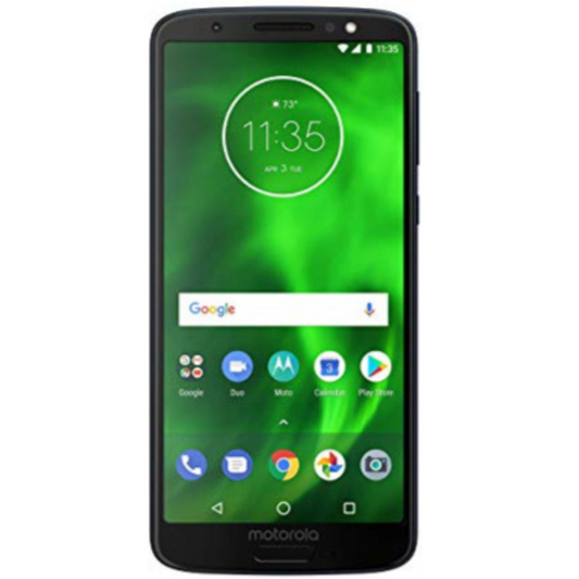 Motorola Moto G6 Factory Unlocked Phone - 5.7" Screen (Certified Refurbished)